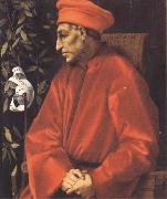 Sandro Botticelli, Pontormo,Portrait of Cosimo the Elder